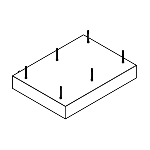 Монтажный набор, GROHE Rainshower F-Series 40, хром, (26376001)