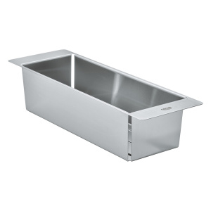 Кухонный дуршлаг GROHE многофункциональный, нержавеющая сталь, матовая (40852SD0)