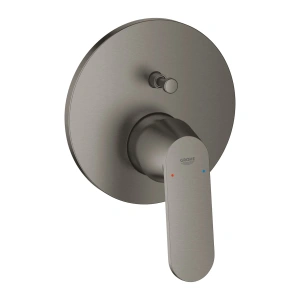 Внешняя часть смесителя для ванны GROHE Eurosmart Cosmopolitan с переключателем на 2 положения, темный графит, матовый (24045AL0)