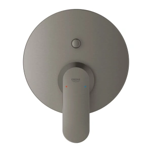 Внешняя часть смесителя для ванны GROHE Eurosmart Cosmopolitan с переключателем на 2 положения, темный графит, матовый (24045AL0)