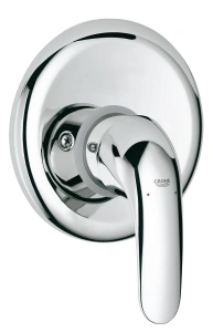 Смеситель для душа GROHE Start Eco скрытого монтажа, в комплекте с монтажной частью, хром (23269000)