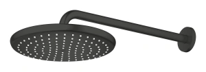 Верхний душ GROHE Tempesta 250, 9,5 л/мин, 1 режим, 380 мм, черный матовый (266682430)