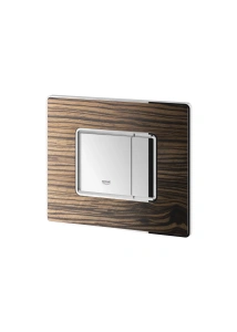 Панель смыва для унитаза GROHE Skate Cosmopolitan Wood, 3 режима, макассар (38849HR0)