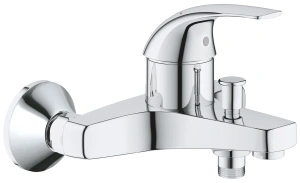 Смеситель для ванны GROHE Start Curve, настенный монтаж, хром (23768000/U) (УЦЕНКА - Царапины на корпусе)