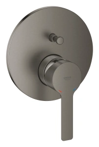 Внешняя часть смесителя для ванны GROHE Lineare, темный графит матовый (24064AL1)