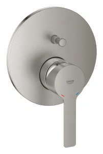 Внешняя часть смесителя для ванны GROHE Lineare, суперсталь (24064DC1)