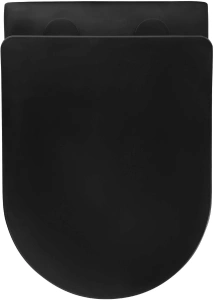 Унитаз Aquatek ВЕГА подвесной с сиденьем с микролифтом, матовый черный AQ1905-MB