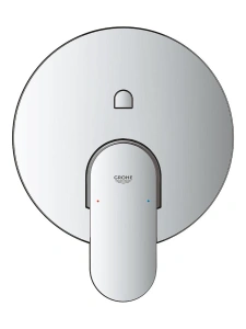 Внешняя часть смесителя для ванны GROHE Plus с переключателем на 2 положения, хром (24060003)