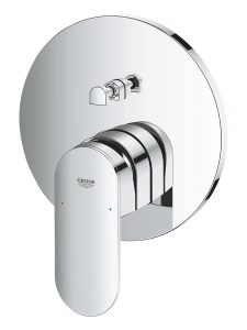 Внешняя часть смесителя для ванны GROHE Plus с переключателем на 2 положения, хром (24060003)