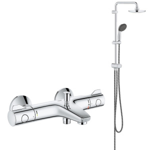 Душевая система GROHE Vitalio Start System 180 Flex с термостатом для ванны (NSB0158)