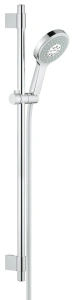 Душевой гарнитур GROHE Power&Soul Cosmopolitan 130 (ручной душ, штанга 900 мм, шланг 1750 мм), хром (27734000)