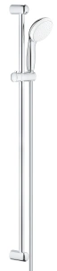 Душевой гарнитур GROHE New Tempesta 100, ручной душ, душевая штанга 900 мм и шланг, хром (27854001)