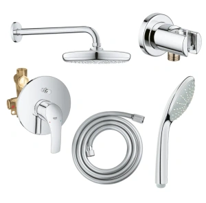 Готовый набор для душа GROHE Eurosmart, хром, (124440)