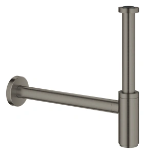 Сифон для раковины GROHE 1 1/4 дюйма из латуни, темный графит, матовый (28912AL0)