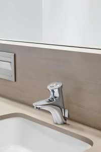 Кран для раковины GROHE Eurodisc SE автоматический, без функции смешивания, хром (36249000)