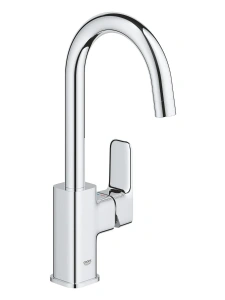 Смеситель для раковины GROHE Cubeo с донным клапаном, L-size., хром (1017710000)