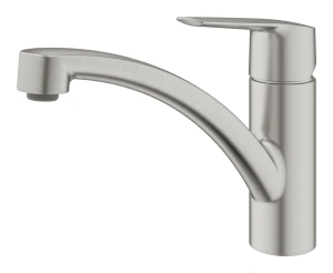 Смеситель для кухни GROHE Start с низким изливом, суперсталь (32441DC2)