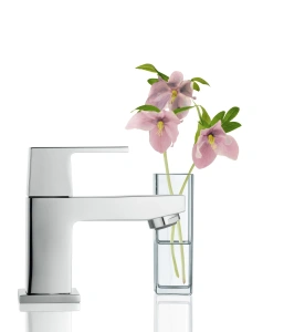 Кран для раковины GROHE Eurocube, без функции смешивания, хром (23137000)