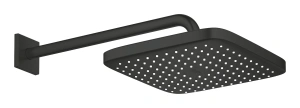 Верхний душ GROHE Tempesta Cube 250, 9,5 л/мин, 1 режим, 380 мм, черный матовый (266872430)