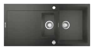 Мойка GROHE K500 с 1,5 чашей, 1000 x 500 мм, серый гранит (31646AT0)