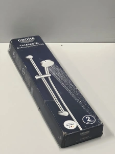 Душевой гарнитур GROHE Tempesta Cosmopolitan 100, 2 режима струи, душевая штанга 600 мм, хром (27578002/U), уцененный товар
