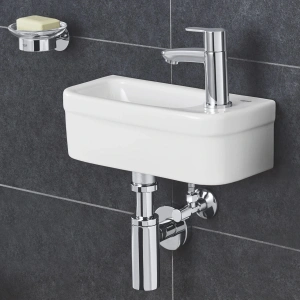 Раковина компактная GROHE Euro Ceramic 37 см, альпин-белый (39327000)