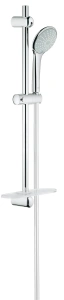 Душевой гарнитур GROHE Euphoria 110 Duo с мыльницей, 2 режима струи, душевая штанга 600 мм, 16,6 л/мин, хром (27230001)