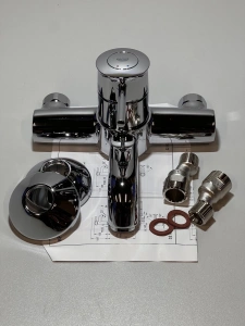 Смеситель для ванны GROHE BauClassic, хром (32865000/U2B), уцененный товар
