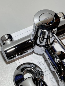 Смеситель для ванны GROHE BauClassic, хром (32865000/U2B), уцененный товар