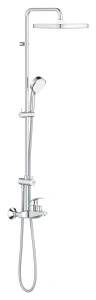 Душевая система GROHE Tempesta Cosmopolitan 250 CUBE со смесителем для ванны, хром (26693000)