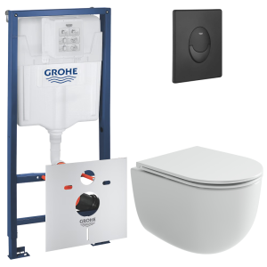 Комплект инсталляции GROHE Rapid SL 3 в 1 с унитазом Вога CN4012T и звукоизоляционным комплектом (NW0841)