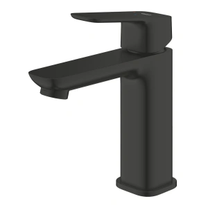 Смеситель для раковины GROHE Cubeo с донным клапаном, M-size, черный матовый (1017572430)