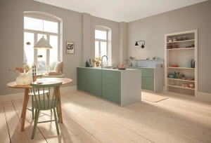 Смеситель для кухонной мойки GROHE Blue Pure BauCurve с функцией фильтрации, с фильтром UltraSafe в комплекте, хром (30582000)