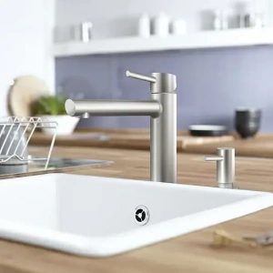 Смеситель для кухни GROHE Concetto, суперсталь (31128DC1)