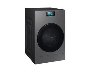 Стирально-сушильная машина Samsung WD18DB8995BZLD Bespoke ИИ, 18+11 кг, темная сталь