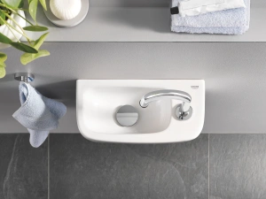 Раковина компактная GROHE Euro Ceramic 37 см, альпин-белый (39327000)