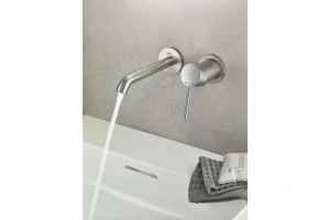 Внешняя часть смесителя для раковины GROHE Essence на 2 отверстия, M-Size, суперсталь (19408DC1)