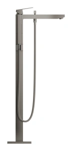 Внешняя часть смесителя для ванны GROHE Eurocube напольного монтажа, темный графит матовый (23672AL1)