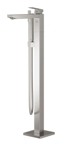 Внешняя часть смесителя для ванны GROHE Eurocube напольного монтажа, суперсталь (23672DC1)