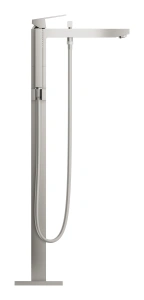 Внешняя часть смесителя для ванны GROHE Eurocube напольного монтажа, суперсталь (23672DC1)