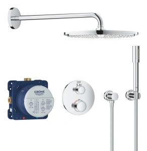 Душевой комплект GROHE Rainshower Cosmopolitan 310 с термостатом, хром (34731000)