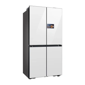 Холодильник Samsung RM90F67C1WWT Bespoke AI  с 9-дюймовым дисплеем, 539 л