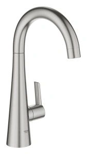 Кран для кухонной мойки GROHE Zedra для фильтрованной воды, без функции смешивания, суперсталь (30026DC2)