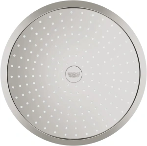 Верхний душ GROHE Rainshower Cosmopolitan 310, 8 л/мин, 1 режим, 380 мм, суперсталь (26066DC0)
