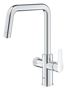 Смеситель для кухни GROHE Blue Pure Eurosmart с функцией фильтрации, без фильтра в комплекте, хром (30583000)