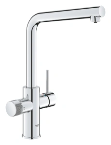 Смеситель для кухни GROHE Blue Pure Minta с функцией фильтрации, без фильтра в комплекте, хром (30588000)