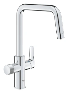 Смеситель для кухни GROHE Blue Pure Start с функцией фильтрации, без фильтра в комплекте, хром (30595000)