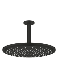 Верхний душ GROHE Rainshower Cosmopolitan 310, 8 л/мин, 1 режим, 142 мм, матовый черный (260672430)