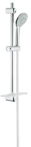 Душевой гарнитур GROHE Euphoria 110 Champagne с мыльницей, 3 режима струи, душевая штанга 600 мм, 17 л/мин, хром (27232001)