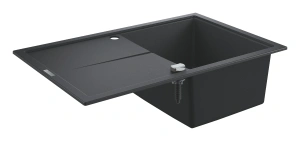Мойка GROHE K400, 780 x 500 мм, черный гранит (31639AP0)